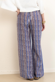 Devotion |  Wide leg pants with print Isola | blue | Picture 6