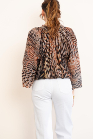 Devotion |  Top with print Salt | brown | Picture 8