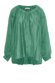 Devotion |  Transparent blouse Vagari | green