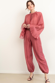 Devotion |  Barrel pants Silkstone | dark pink | Picture 3