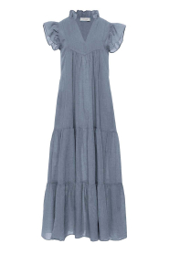 Devotion |  Cotton layered dress Lunaire | purple