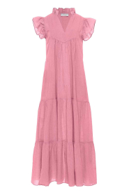 Devotion |  Cotton layered dress Lunaire | pink