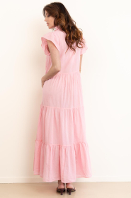 Devotion |  Cotton layered dress Lunaire | pink | Picture 10