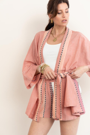 Devotion |  Jacquard kimono Ardelle | pink | Picture 4