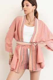 Devotion |  Jacquard kimono Ardelle | pink | Picture 5