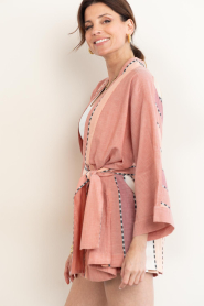 Devotion |  Jacquard kimono Ardelle | pink | Picture 9