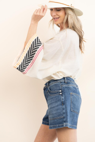 Devotion :  Jacquard top Brisaya | natural - img7