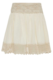 Devotion |  Mini skirt with embroidery Sunbeam | natural | Picture 1