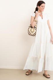 Devotion |  Maxi dress with ruffles Reverie | natural | Picture 2