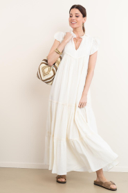 Devotion |  Maxi dress with ruffles Reverie | natural | Picture 3