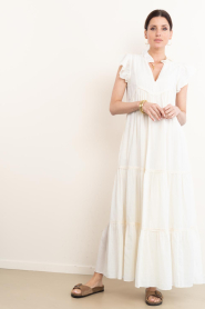 Devotion |  Maxi dress with ruffles Reverie | natural | Picture 6