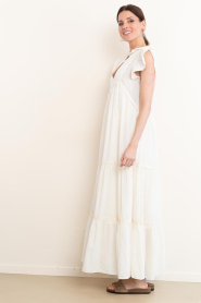 Devotion |  Maxi dress with ruffles Reverie | natural | Picture 8