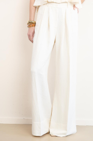 Devotion |  Linen mix trousers Petal | naturel | Picture 5