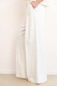 Devotion |  Linen mix trousers Petal | naturel | Picture 6