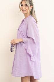 Devotion |  Cotton mini dress Nivea | purple | Picture 7