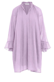 Devotion |  Cotton mini dress Nivea | purple