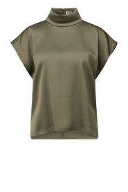Drykorn |  Satin top Alaria | green