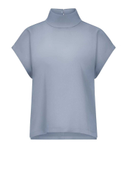 Drykorn |  Satin top Alaria | blue | Picture 1