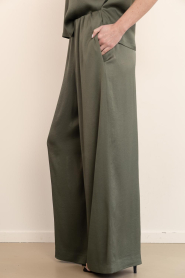 Drykorn :  Satin trousers Tweezer L34 | green - img5