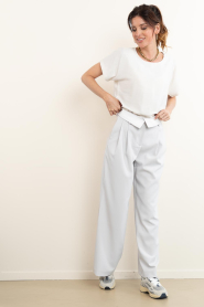 Drykorn :  Cupro top Corami | natural - img3