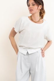 Drykorn :  Cupro top Corami | natural - img6