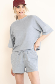 Drykorn |  Terry shorts Saha | grey | Picture 4