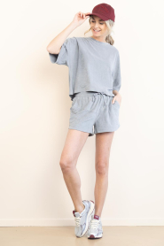 Drykorn |  Terry top Kusia | grey | Picture 3