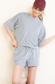 Drykorn |  Terry top Kusia | grey | Picture 4