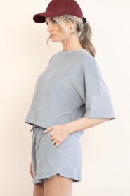 Drykorn |  Terry top Kusia | grey | Picture 5