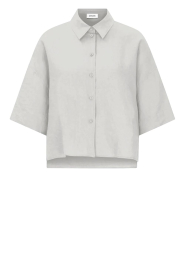Drykorn |  Linen blouse Yarika | grey