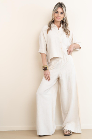 Drykorn |  Linen blouse Yarika | natural | Picture 4