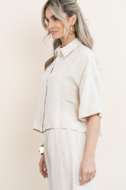 Drykorn |  Linen blouse Yarika | natural | Picture 7