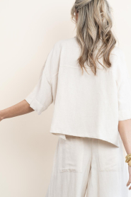Drykorn |  Linen blouse Yarika | natural | Picture 8