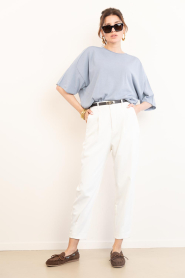 Drykorn :  Fine knitted sweater Dilary | blue - img3