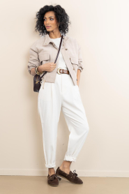 Drykorn :  Fine knitted sweater Dilary | natural - img3