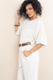 Drykorn :  Fine knitted sweater Dilary | natural - img5