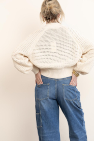 Drykorn |  Knitted bomber jacket Silsy | natural | Picture 9