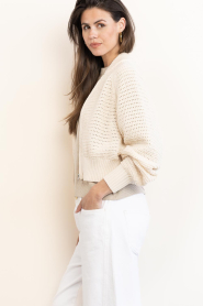 Drykorn :  Knitted bomber jacket Silsy | natural - img6