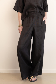 Drykorn |  Linen trousers Ceiling L34 | brown | Picture 4