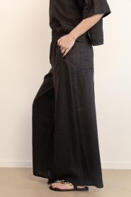 Drykorn |  Linen trousers Ceiling L34 | brown | Picture 5