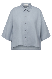 Drykorn |  Linen blouse Yarika | blue