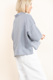 Drykorn |  Linen blouse Yarika | blue | Picture 10