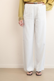Drykorn |  Linen barrel trousers Consider L34 | natural | Picture 5