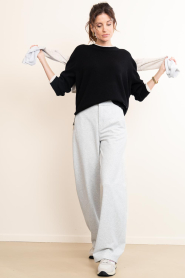 Drykorn |  Stretch wide leg pants Fae | grey | Picture 3