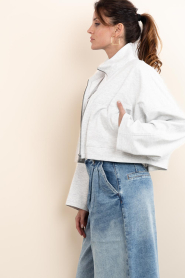 Drykorn |  Wool blend boxy jacket Elstow | grey | Picture 7