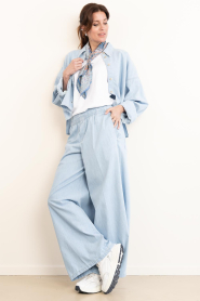 Drykorn |  Tencel pants  Ceiling L34 | blue | Picture 3