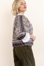 M.A.B.E |  Jacket with print Cass | dark blue | Picture 7