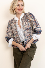 M.A.B.E |  Jacket with print Cass | dark blue | Picture 5