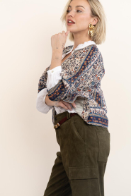 M.A.B.E |  Jacket with print Cass | dark blue | Picture 8