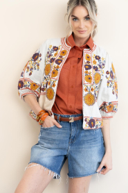 M.A.B.E |  Jacket with embroidery Greta | multi | Picture 4